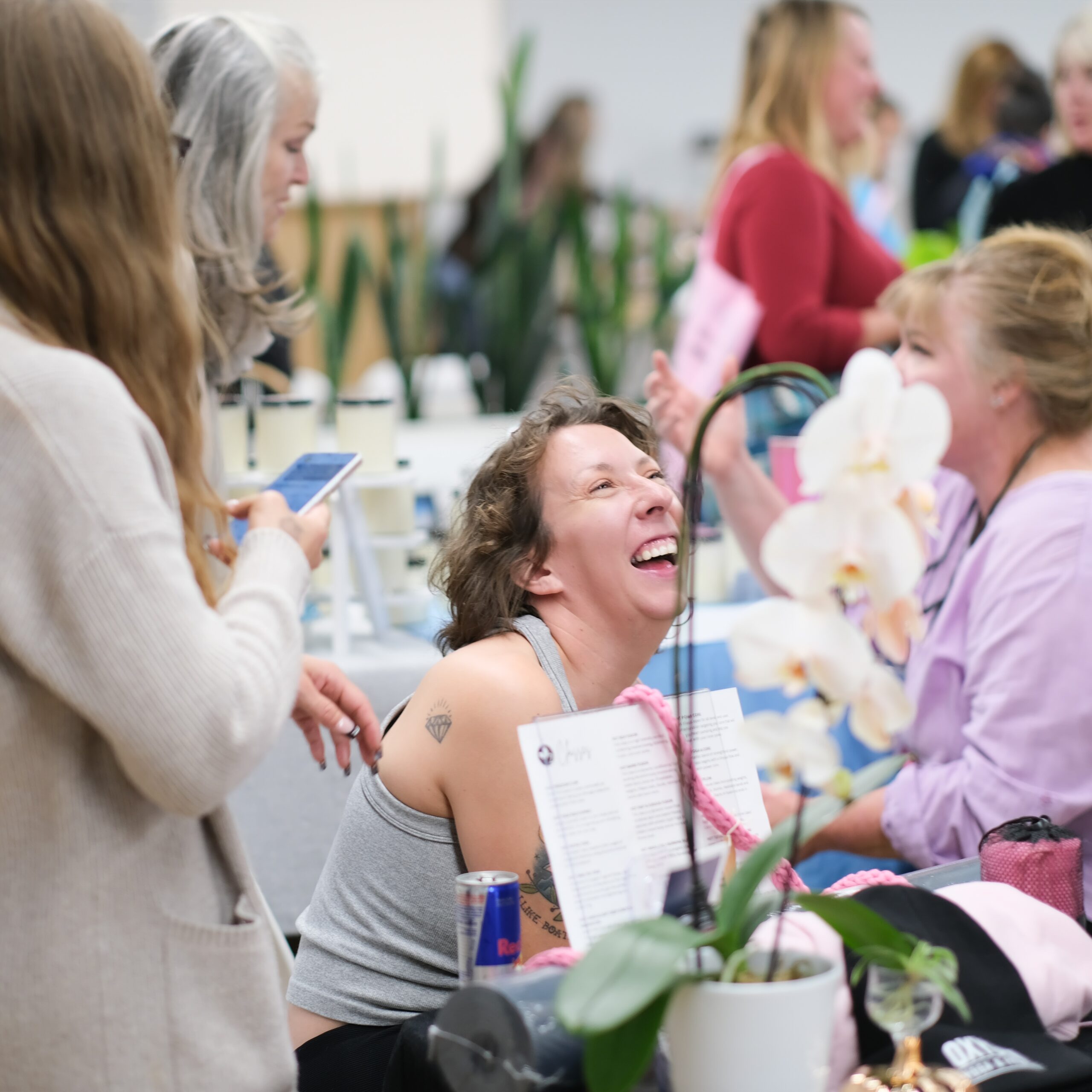 Women enjoying the first annual Northumberland Expo for Women